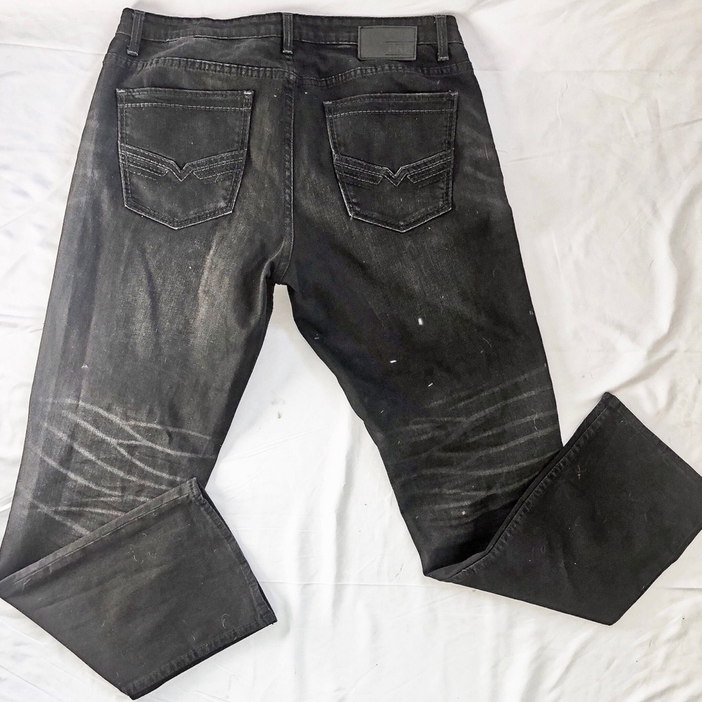 BKE Black Straight Leg Jean